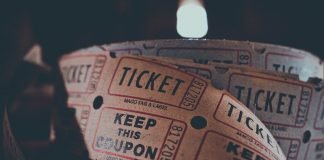 ticket representing buying a share